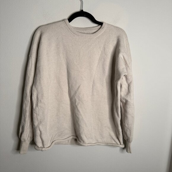 Lauren Manoogian Women's‎ 1 Oversized Crewneck Sweater Soft Knit Pullover Chic - Picture 2 of 6